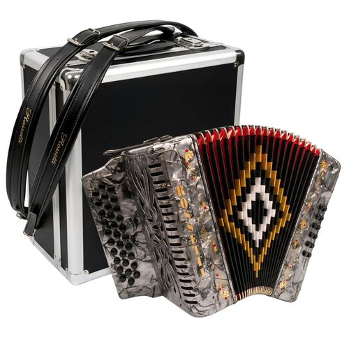 Rossetti 31 Button Accordion FBE Grey