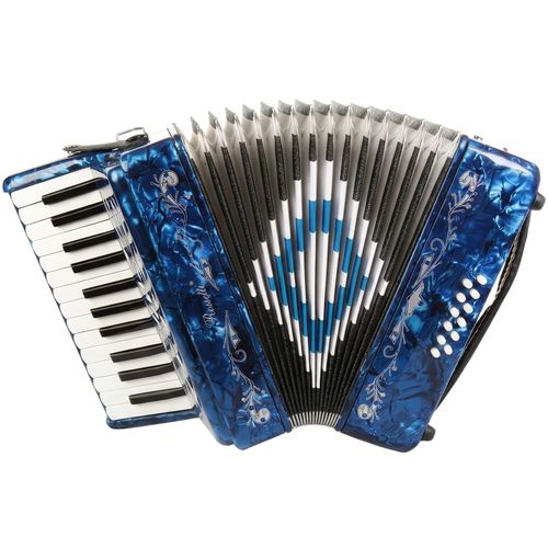 Rossetti Piano Accordion 25 Keys Blue