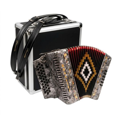 Rossetti 31 Button Accordion FBbEb Grey