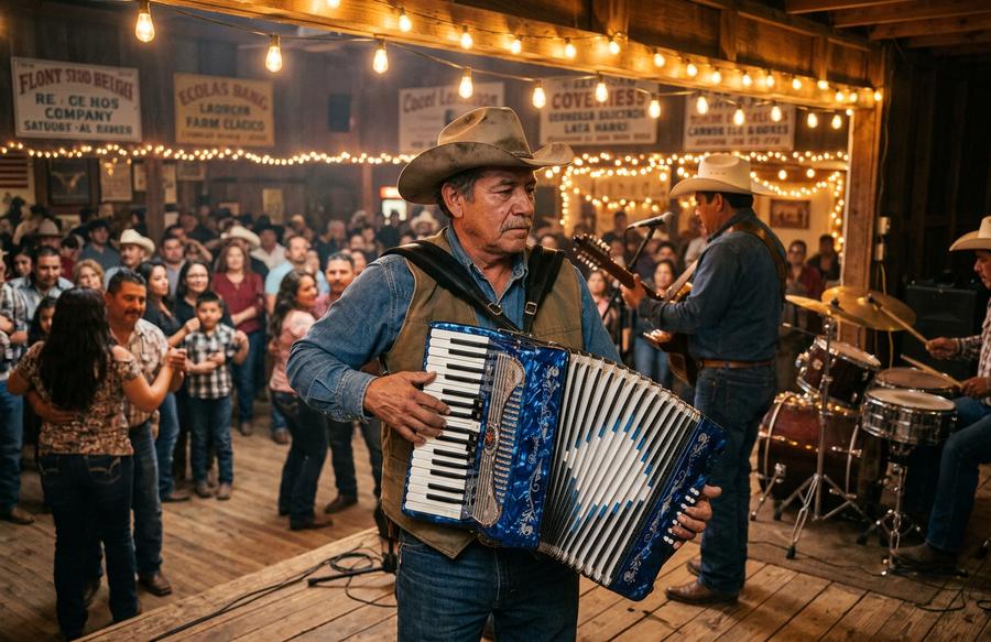 Rossetti Piano Accordion 25 Keys in use